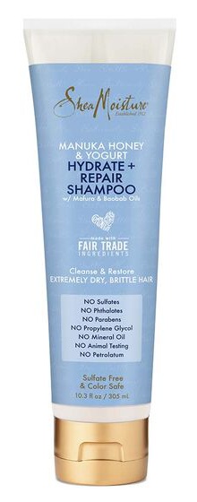 SheaMoisture Manuka Honey & Yogurt Hydrate + Repair Shampoo