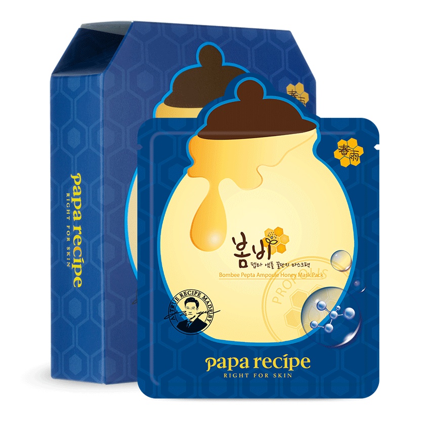PAPA RECIPE Bombee Pepta Ampoule Honey Mask Pack
