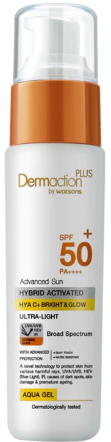 Dermaction Plus by Watsons Advanced Sun Hybrid Activated Hya C+ Bright'n Glow