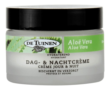 Vier Aanleg wit De Tuinen Aloe Vera Dag En Nachtcrème ingredients (Explained)