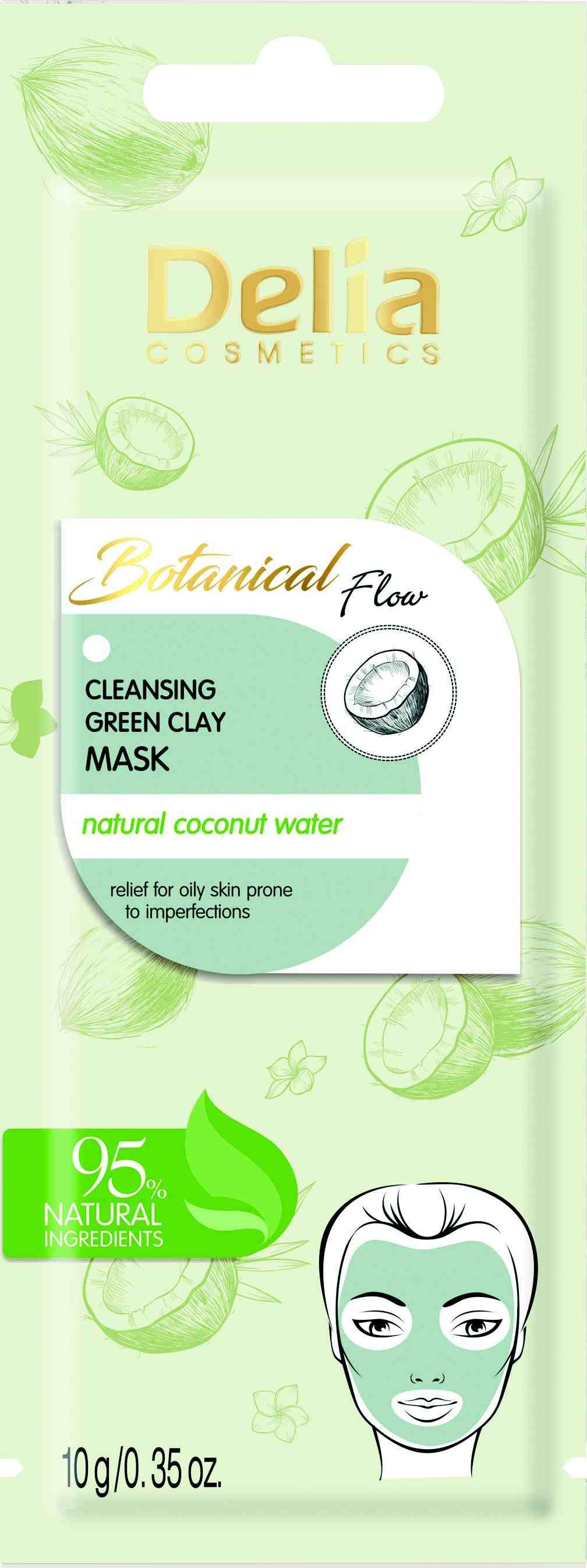 Delia Botanical Flow Cleansing Green Clay Mask