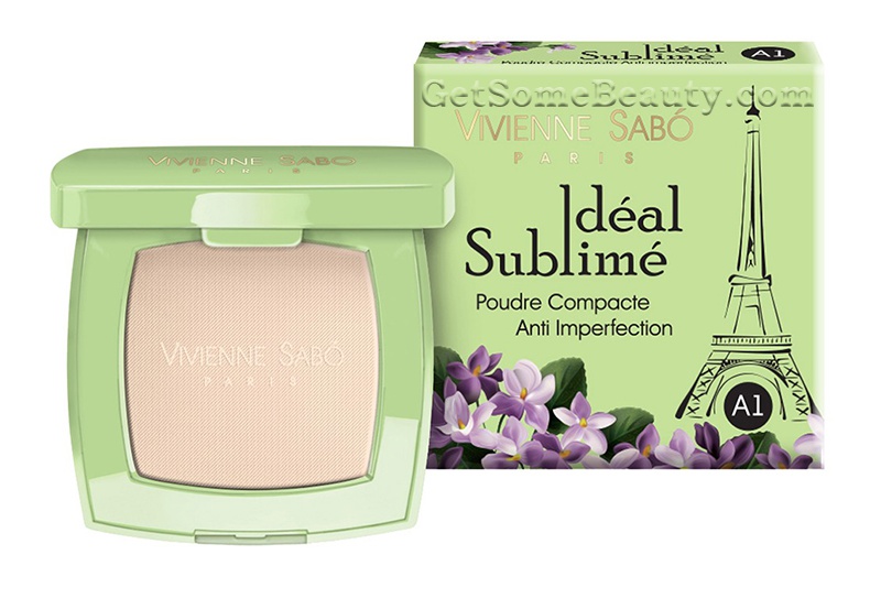 Vivienne Sabo Ideal Sublime Anti-Imperfection Pressed Powder No.A1 Light Rose