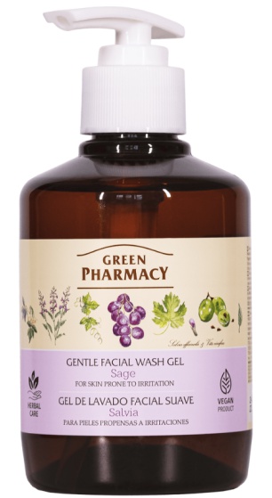 Green Pharmacy Gentle Facial Wash Gel Sage