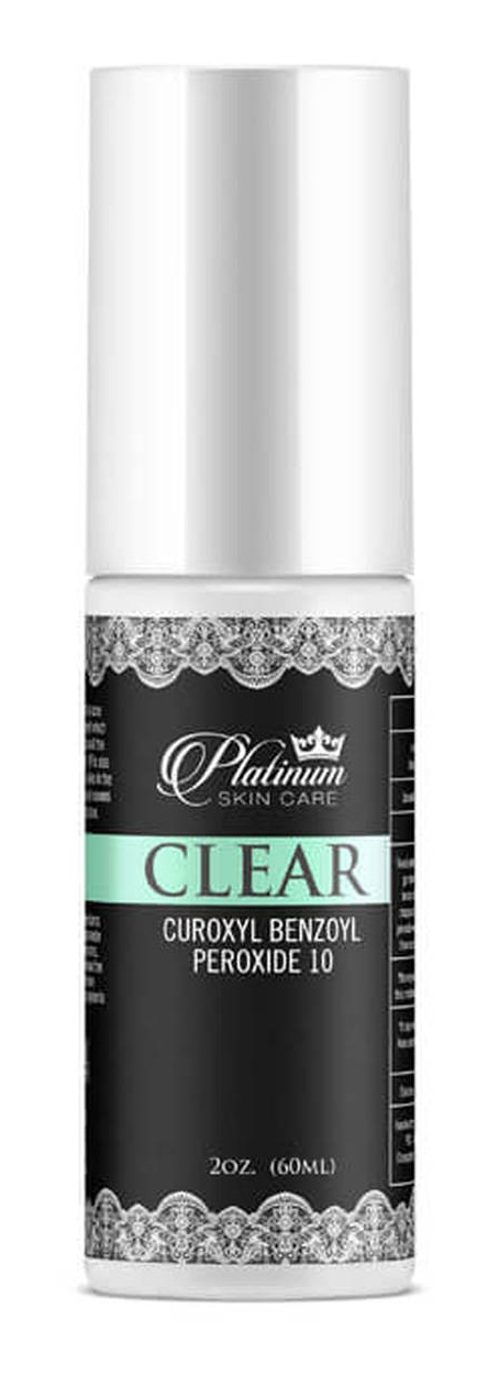 Platinum Skin Care Clear: Curoxyl Benzoyl Peroxide 10