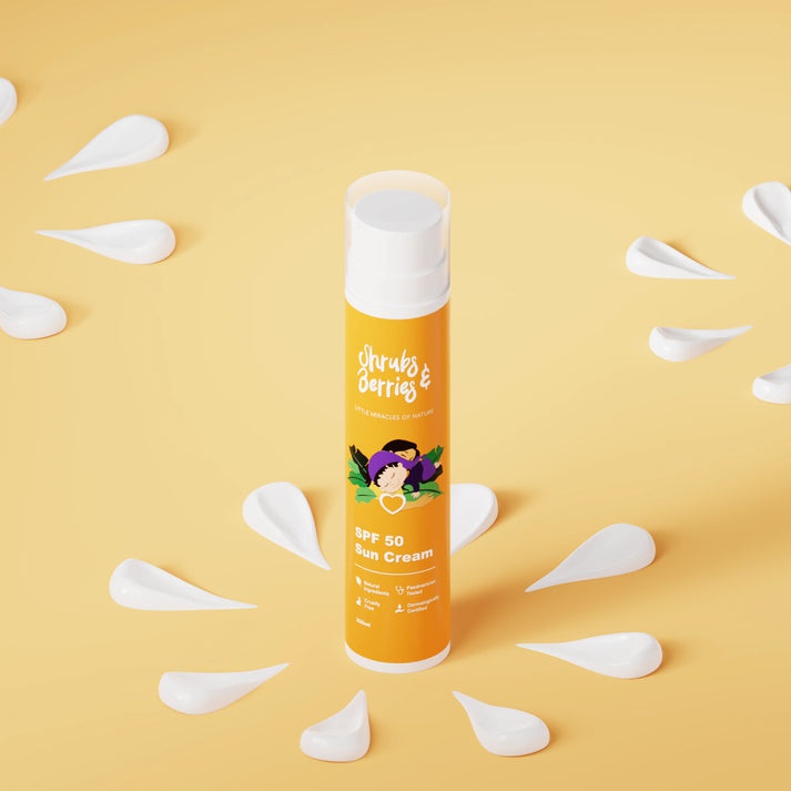 Shrubs & Berries Baby SPF 50 Sun Cream