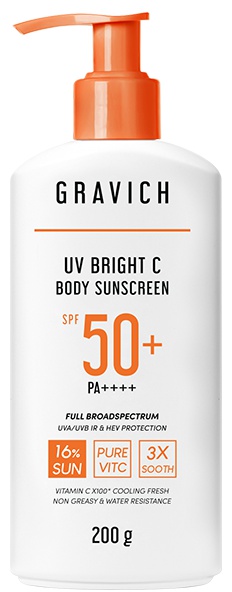 GRAVICH UV Bright C Body Sunscreen SPF50+ Pa++++