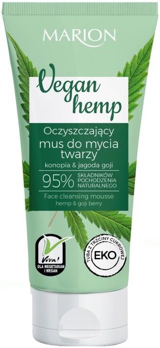 marion Vegan Hemp Face Cleansing Mousse