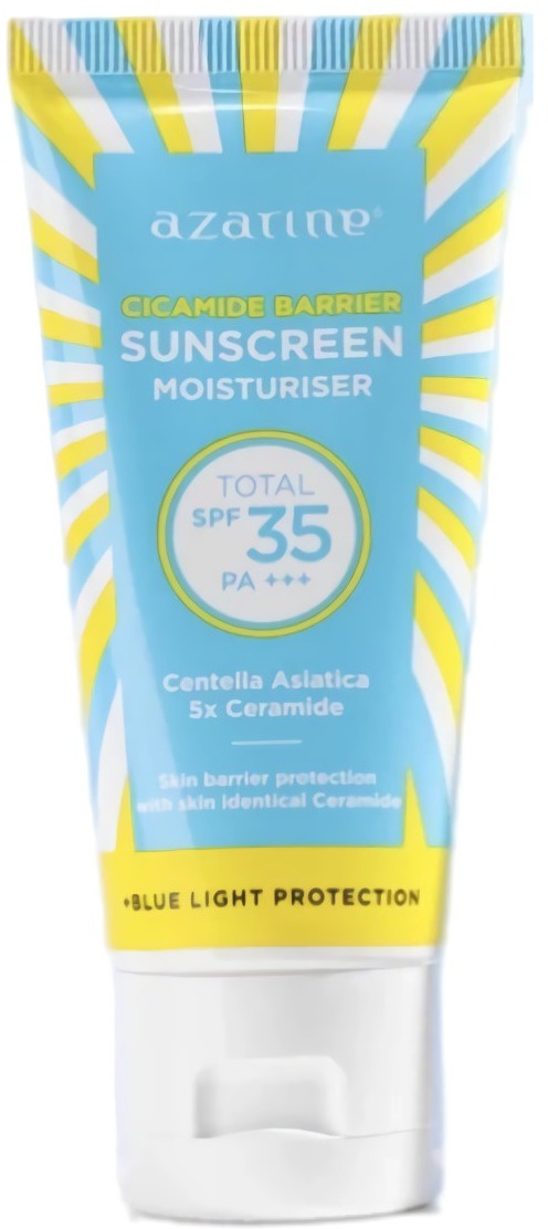 Azarine Cicamide Barrier Sunscreen Moisturiser SPF 35 Pa +++