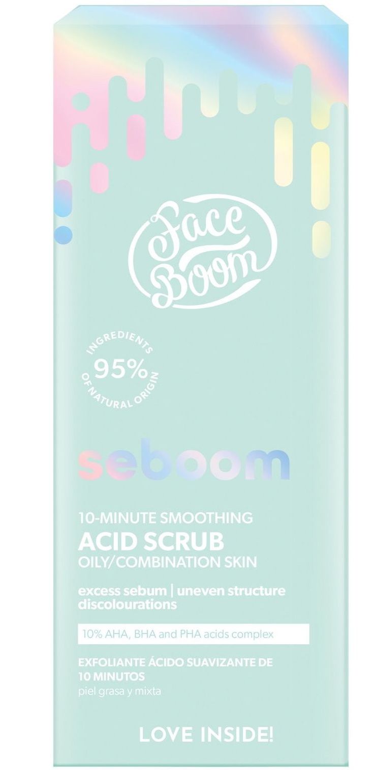 BodyBoom Seboom 10-Minute Smoothing Acid Scrub