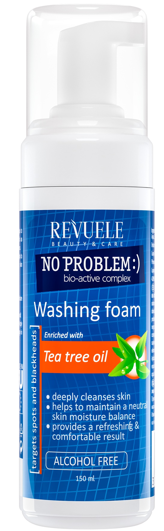 Revuele No Problem Washing Foam With Tea Tree Oil