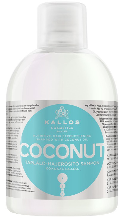 Kallos KJMN Coconut Nutritive Hair-Strengthening Shampoo