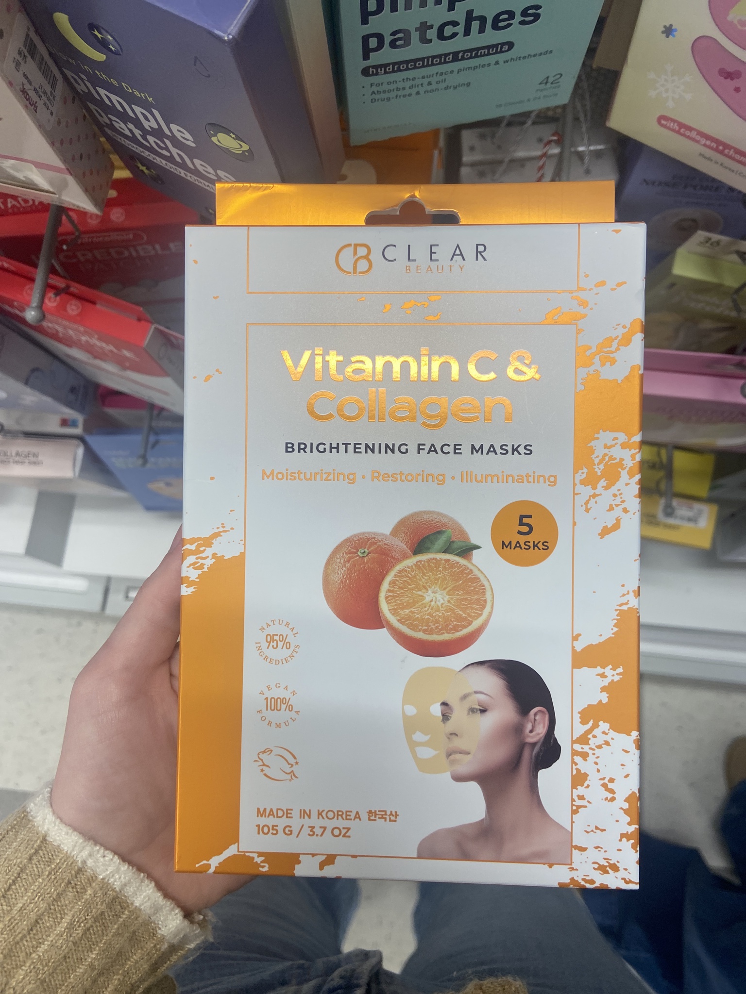 Clear Beauty Brightening Face Mask