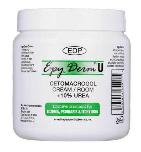 Epy Derm Cetomacrogol Cream 10% Urea
