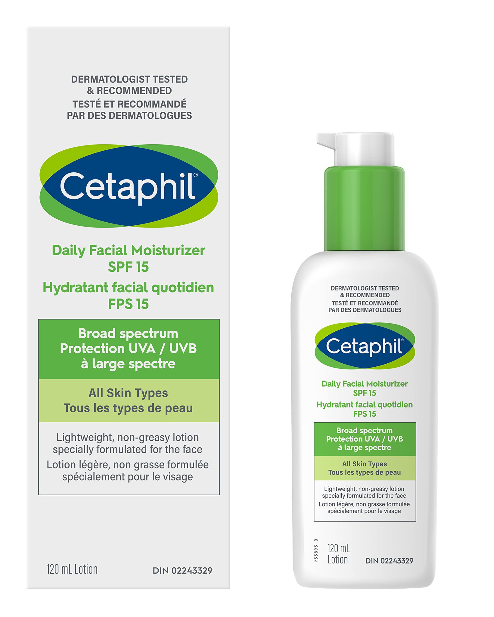 Cetaphil Daily Facial Moisturizer SPF 15 (din 02243329)