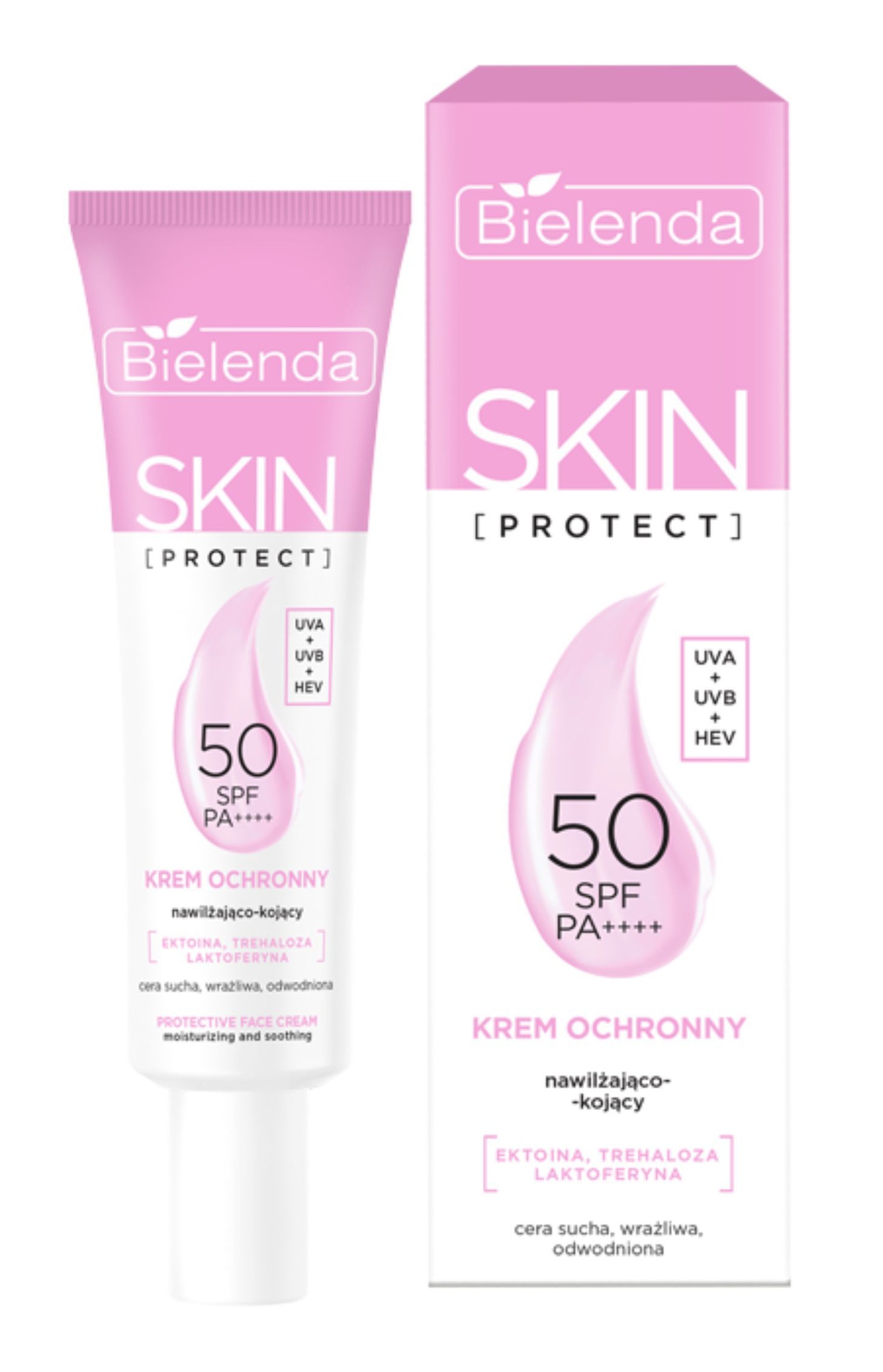 Bielenda Skin Protect Moisturizing And Soothing Protective Face Cream SPF 50 PA++++