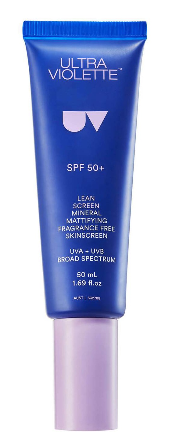 Ultra Violette Lean Screen Mineral Mattifying Fragrance Free Skinscreen SPF50