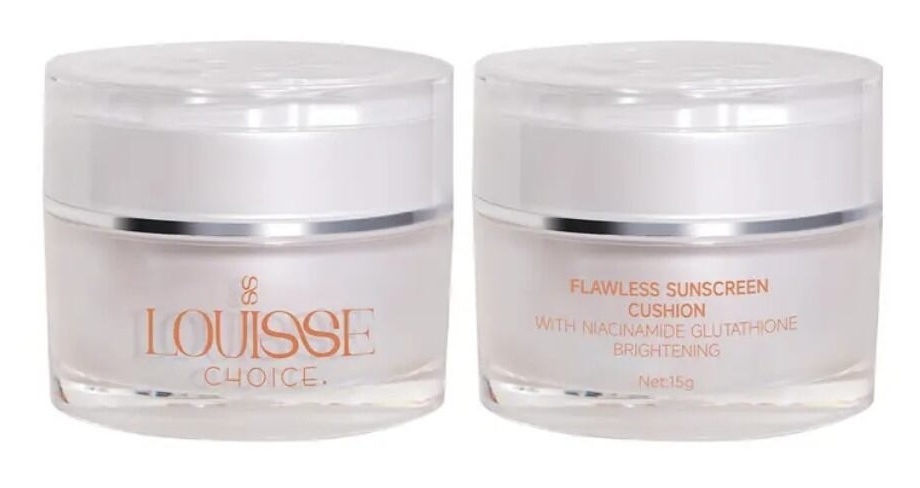 Louisse Choice Flawless Sunscreen Cushion With Niacinamide Glutathione Brightening