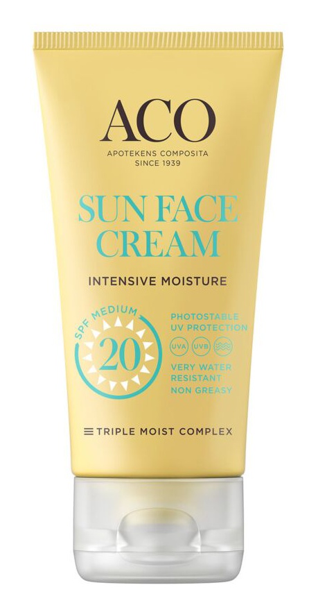 ACO Sun Face Cream SPF 20
