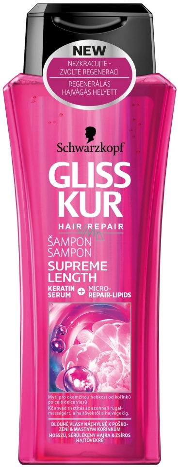 Schwarzkopf Gliss Kur Supreme Length Shampoo
