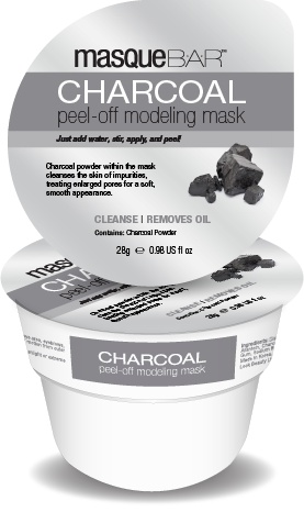 MasqueBAR Charcoal Peel-Off Modeling Mask