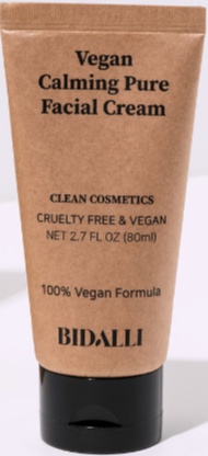 Bidalli Vegan Calming Pure Facial Cream