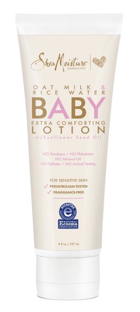 Shea Moisture Baby Lotion, Oat Milk And Rice Water