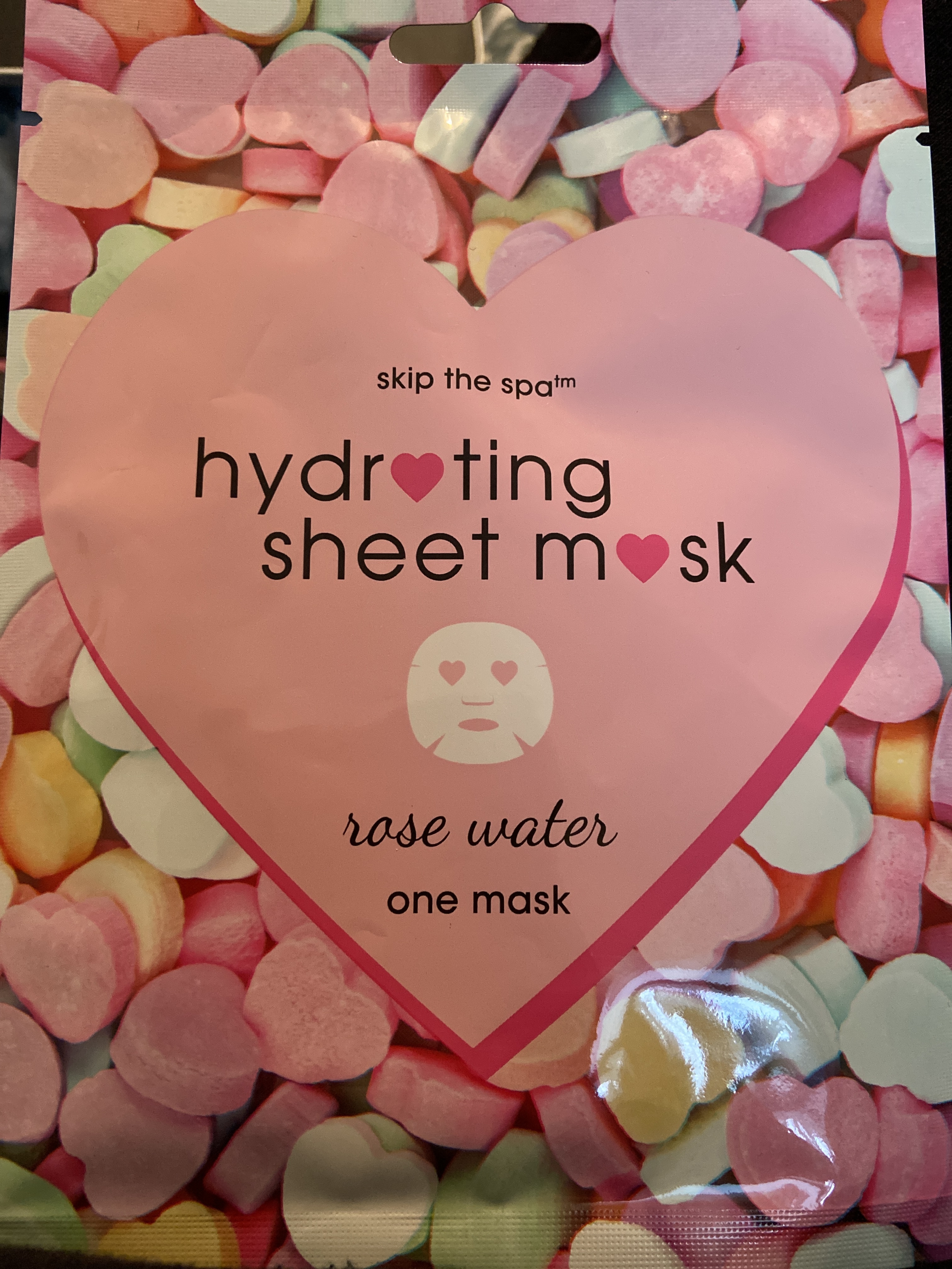 Skip the Spa Hydrating Sheet Mask Rose Water