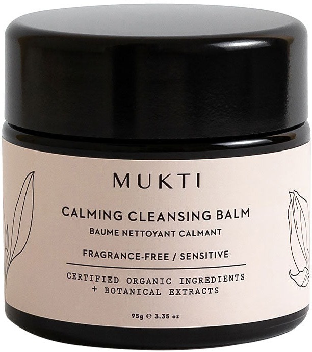 MUKTI Organics Calming Cleansing Balm