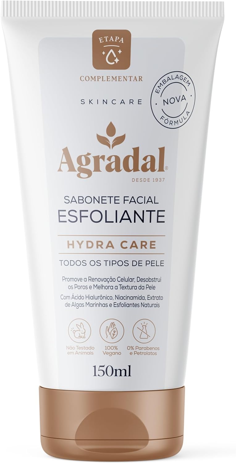 Agradal Sabonete Facial Esfoliante Hydra Care