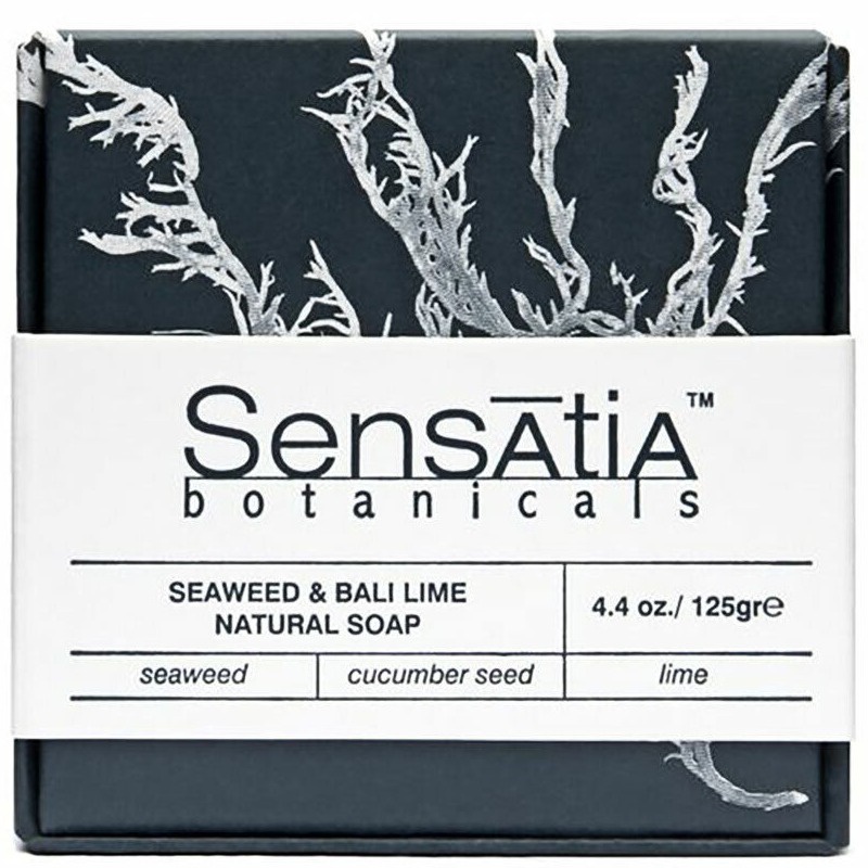 sensatia botanicals Seaweed & Bali Lime Natural Soap