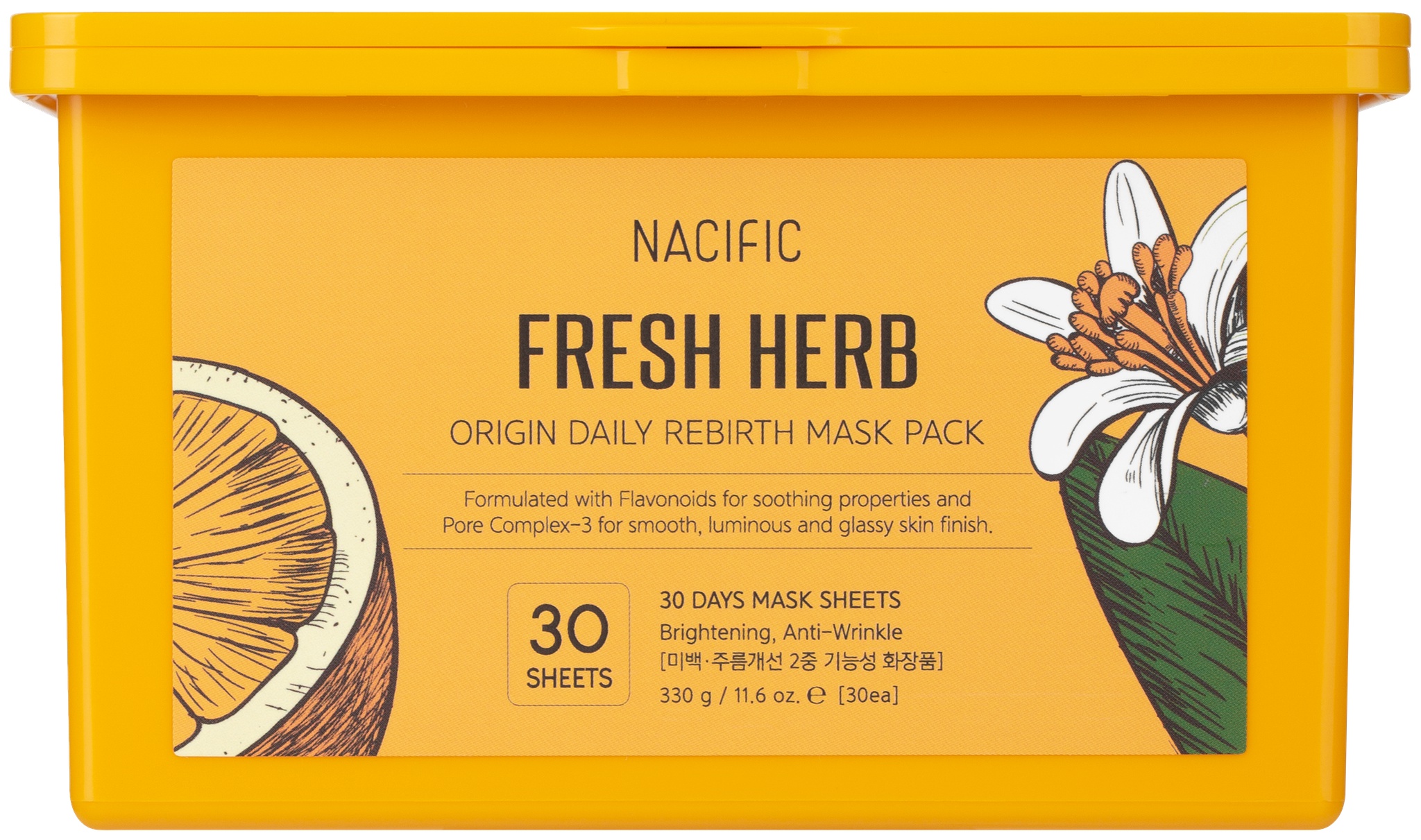 Nacific Fresh Herb Origin Daily Rebirth Mask Pack