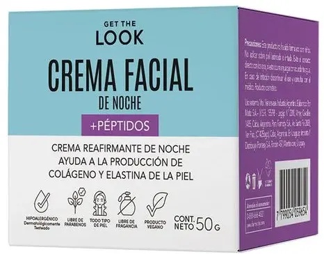Get the look Crema Facial De Noche (+péptidos)