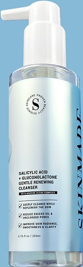 SKINMADE Salicylic Acid + Gluconolactone Gentle Renewing Cleanser