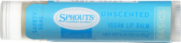 Sprouts Unscented Vegan Lip Balm