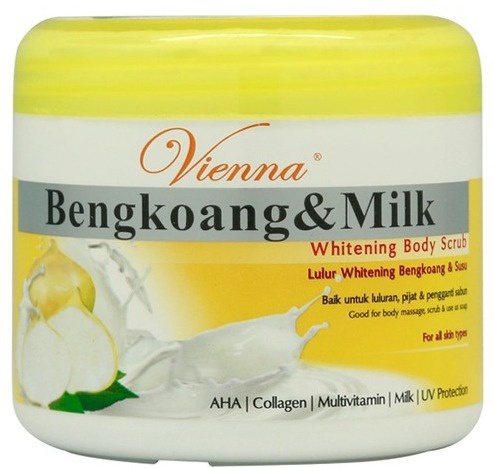 Vienna Bengkoang Milk Body Scrub