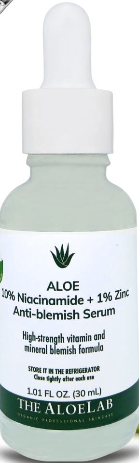 The AloeLab Aloe 10% Niacinamide +1% Zinc Anti-blemish Serum