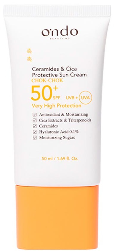 Ondo Beauty 36.5 Ceramides & Cica Protective Sun Cream