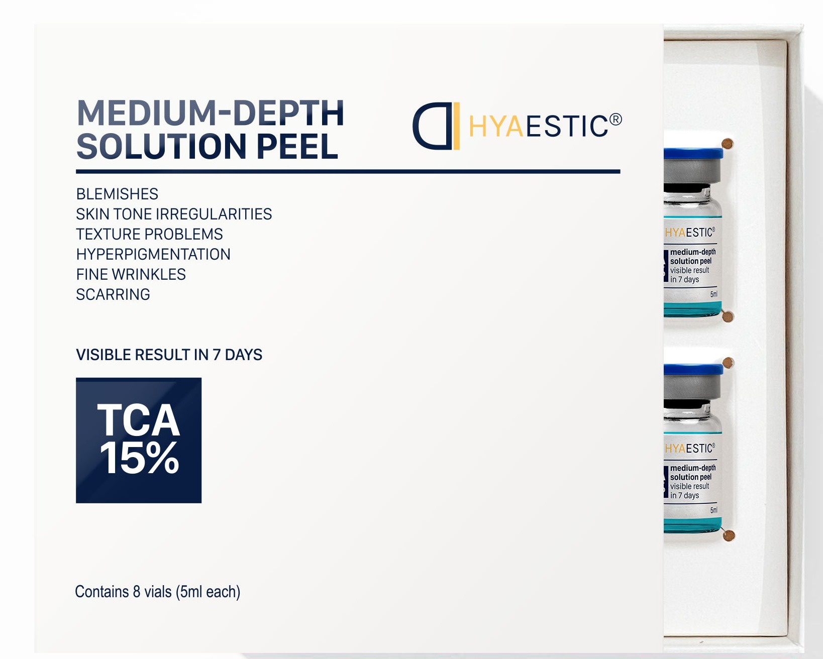 Hyaestic TCA 15% Medium Depth Solution Peel