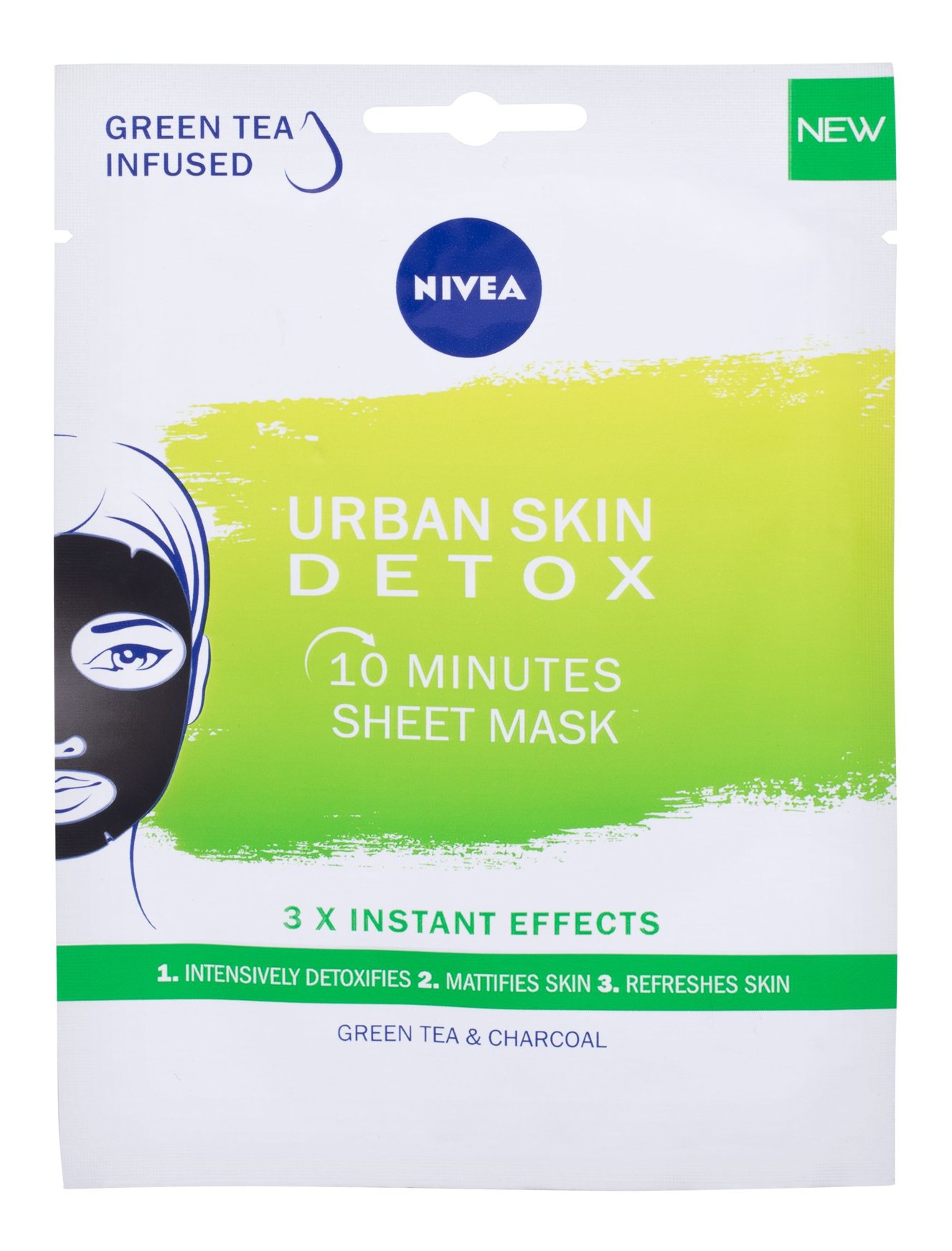 Nivea Urban Skin Detox 10 Minutes Sheet Mask
