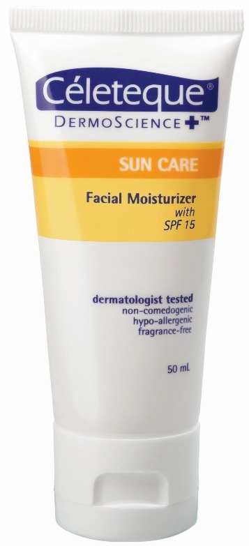 CÉLETEQUE DERMOSCIENCE Suncare Facial Moisturizer With Spf 15 ...