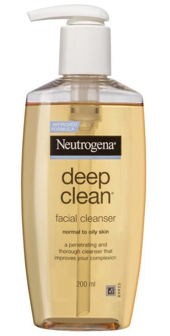 Neutrogena Deep Clean Facial Cleanser Normal To Oily Skin ingredients  (Explained)