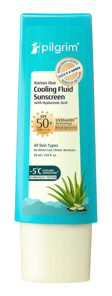 Pilgrim Korean Cooling Fluid Sunscreen