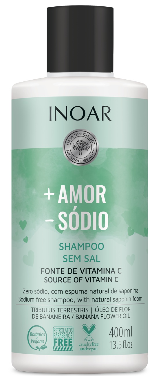 Inoar +amor -sodio Shampoo