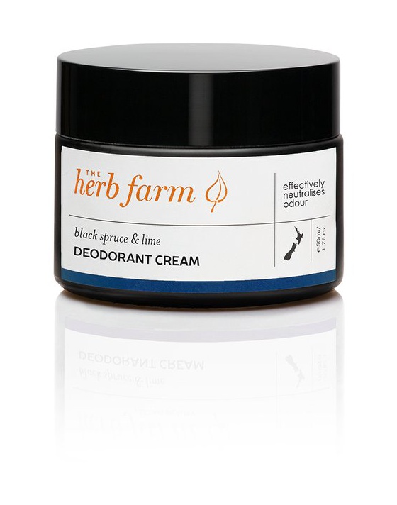 The Herb Farm Black Spruce & Lime Deodorant Cream