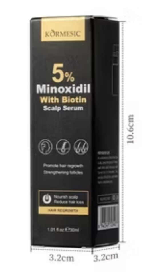 KÒRMESIC 5% Minoxidil With Biotin Scalp Serum