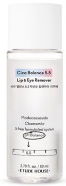 Etude House Cica Balance 5.5 Lip And Eye Remover