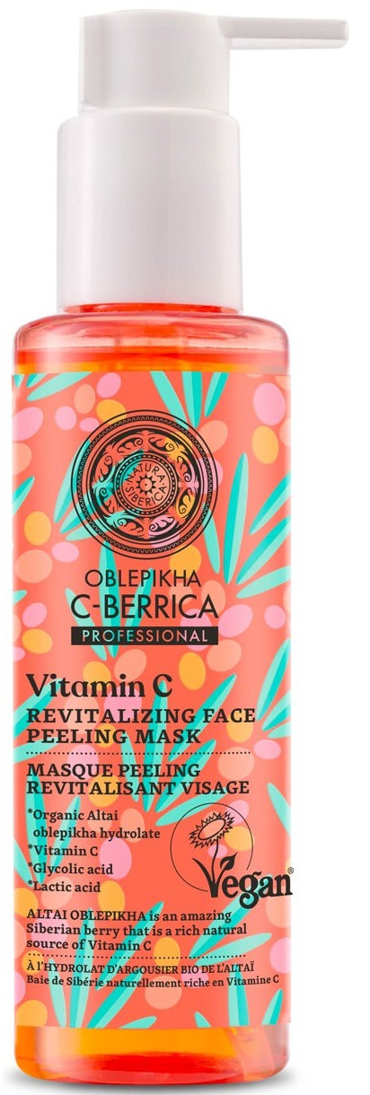 Natura Siberica Oblepikha C-Berrica Vitamin C Revitalizing Face Peeling Mask