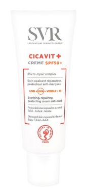 SVR Cicavit+ Crème Spf 50+ Soothing Repairing Protective Anti-Mark Care