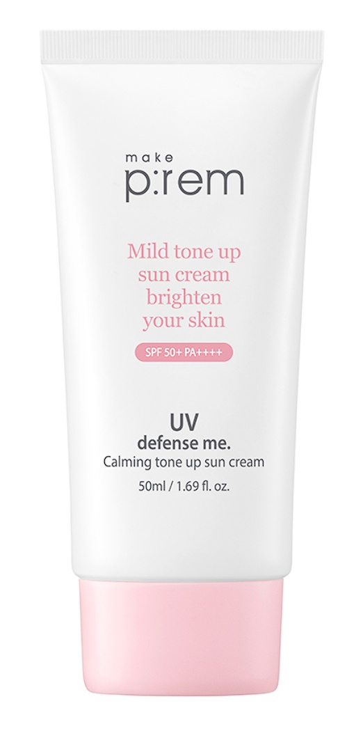 Make P:rem UV Defense Me Calming Tone Up Sun Cream SPF50+/PA++++