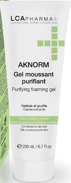 LCA Pharma + Aknorm Purifying Foaming Gel